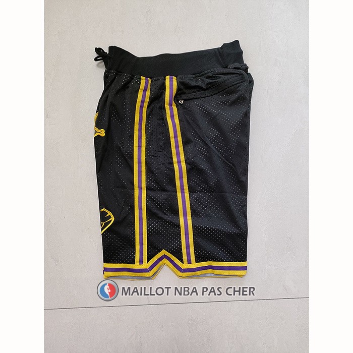 Short Los Angeles Lakers Kobe Bryant 8 Mamba Noir